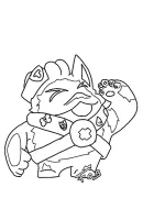 Brawl Stars kleurplaat 52